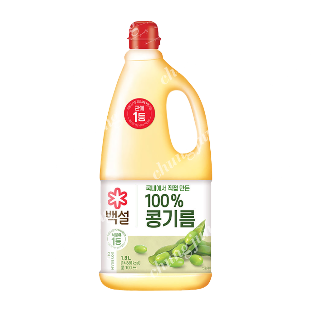 식용유(콩기름,백설,1.8L)
