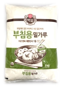 밀가루(부침용,백설,3kg)