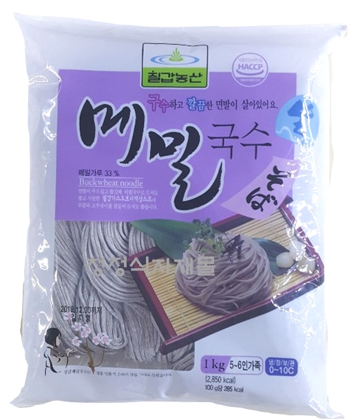 HJ/국수(생메밀,칠갑,1kg)