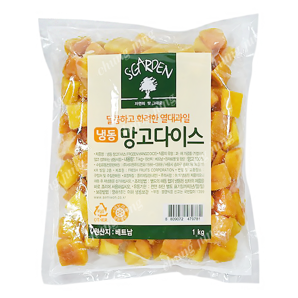 냉동과일(망고다이스,세미원,1kg)