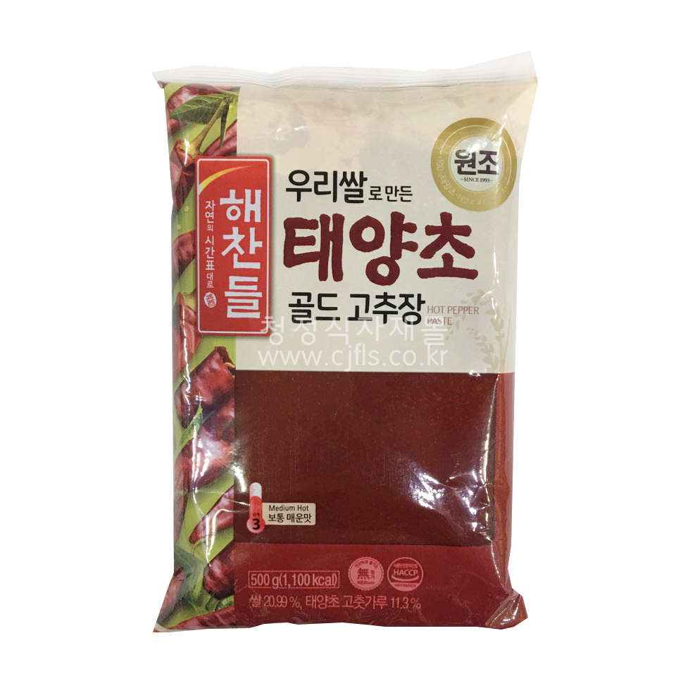 고추장(우리쌀태(봉),해찬들,500g)