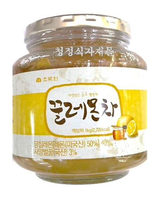 레몬차(꿀,초록원,1kg)