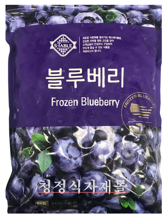 냉동과일(블루베리,세미원,1kg,미국산)