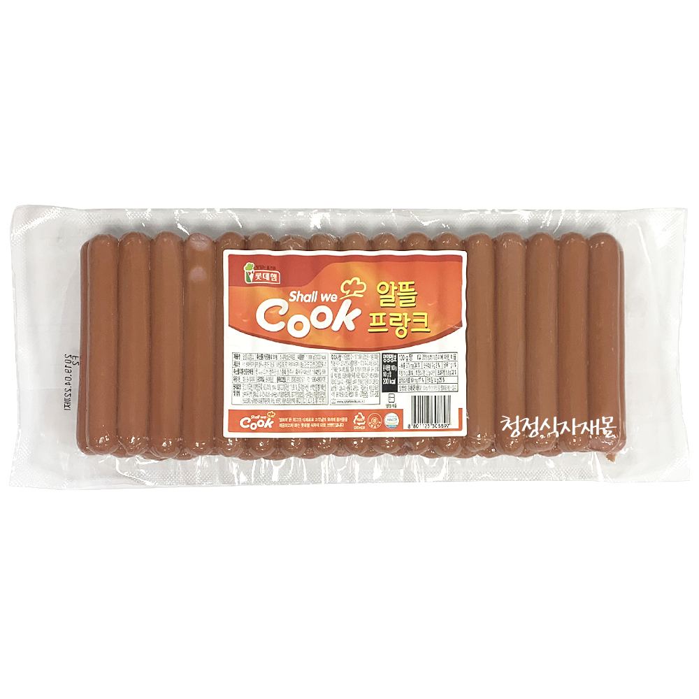 HJ/소시지(알뜰쿡프랑크,롯데,1kg)