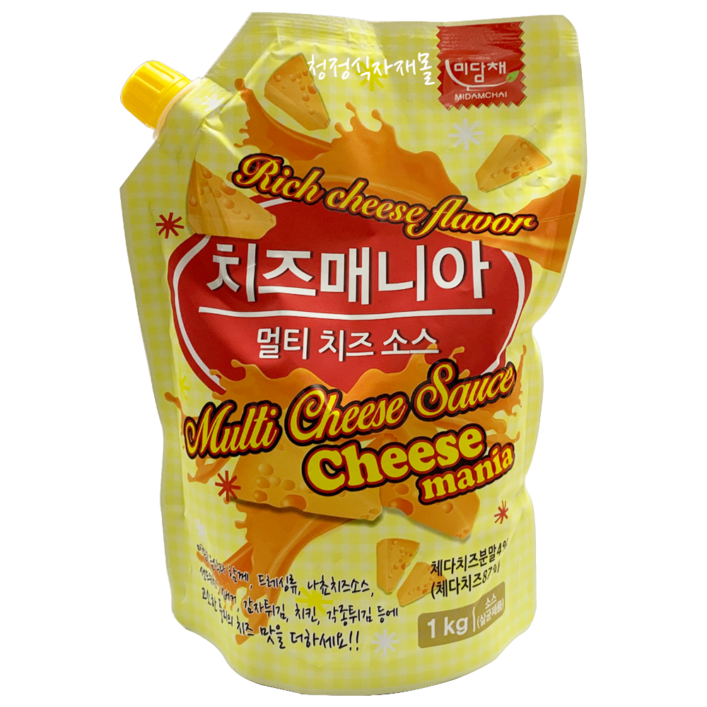 소스(치즈매니아,미담채,1kg)