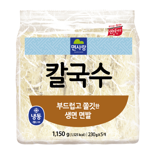 칼국수(냉동,면사랑,230g*5입)