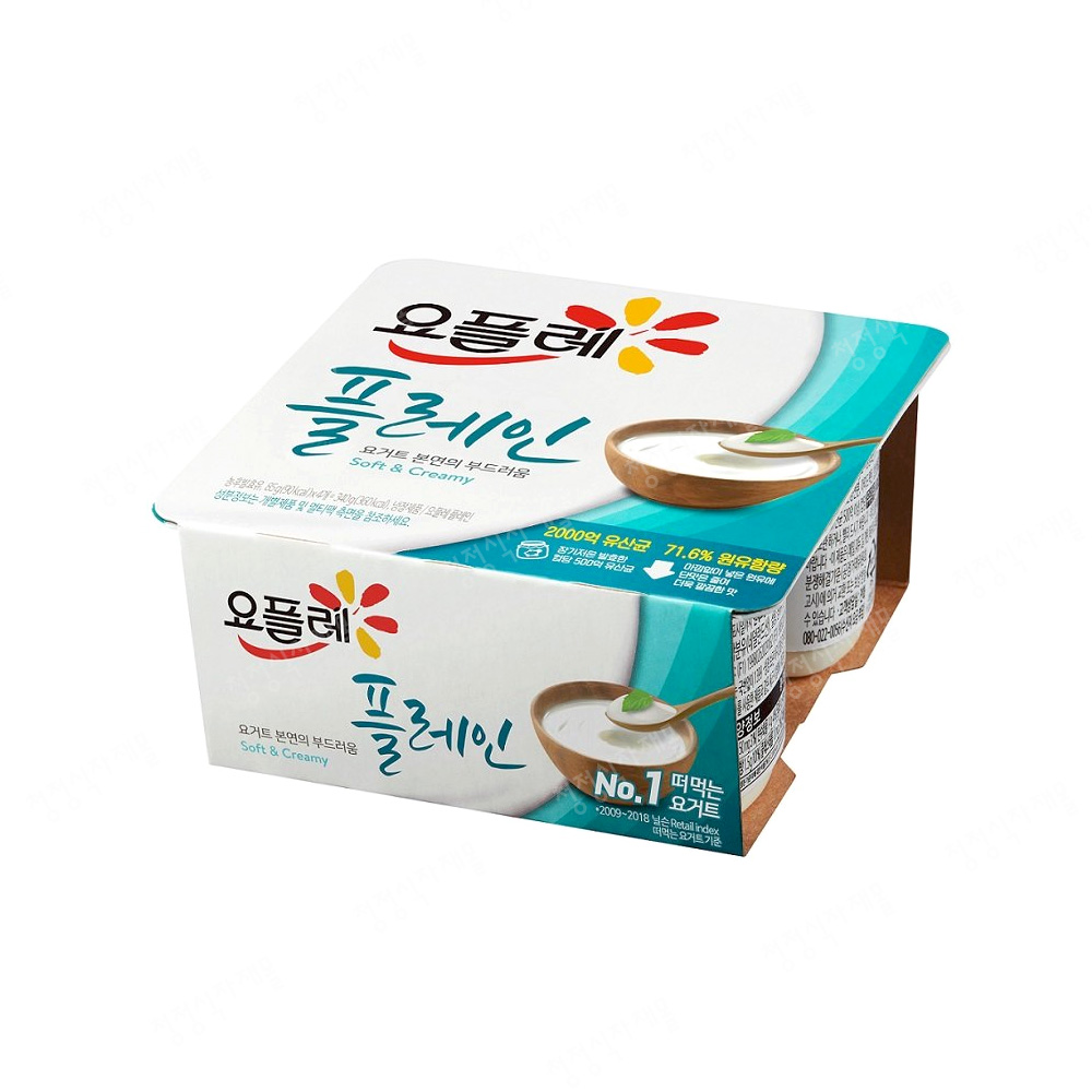 PYA/요플레(요플레화이트플레인,빙그레,430g)