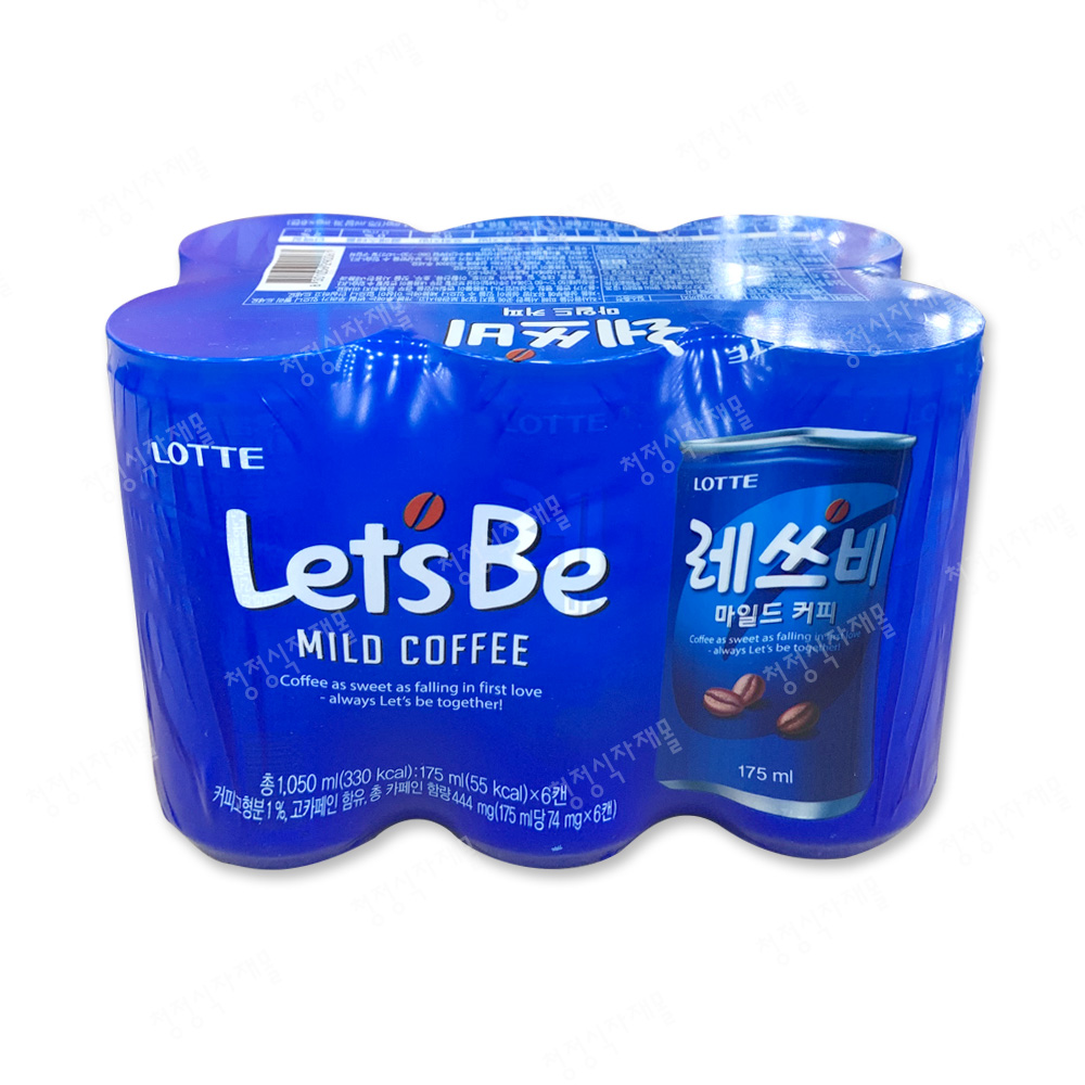 음료(레쓰비마일드,175ml*6입)