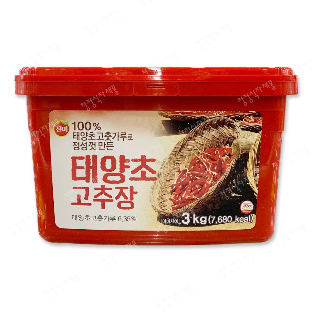 고추장(태양초골드,진미,3kg)