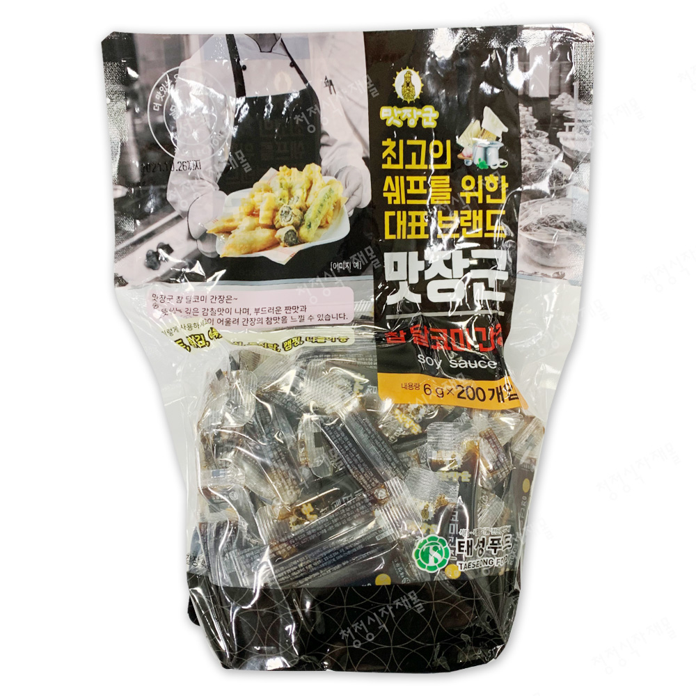 간장(일회용,맛장군,6g*200입)