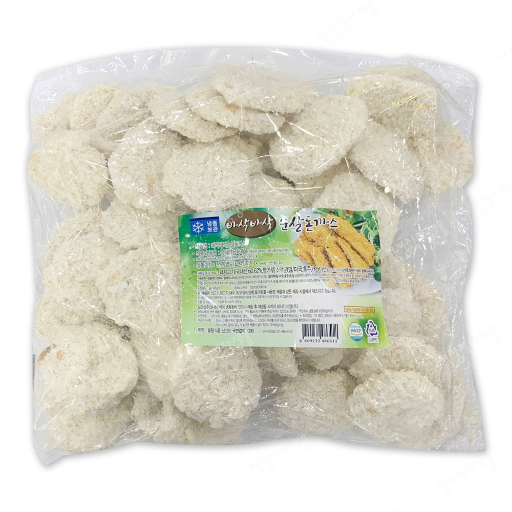 돈까스(순살,바삭바삭,송림,30g*60)