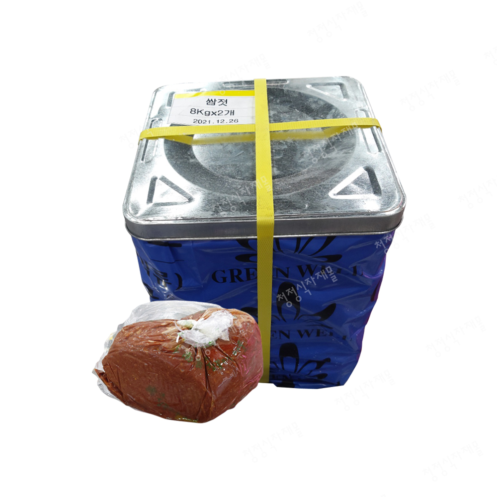 SM/쌈장(젓갈,그린,16kg,국내산)