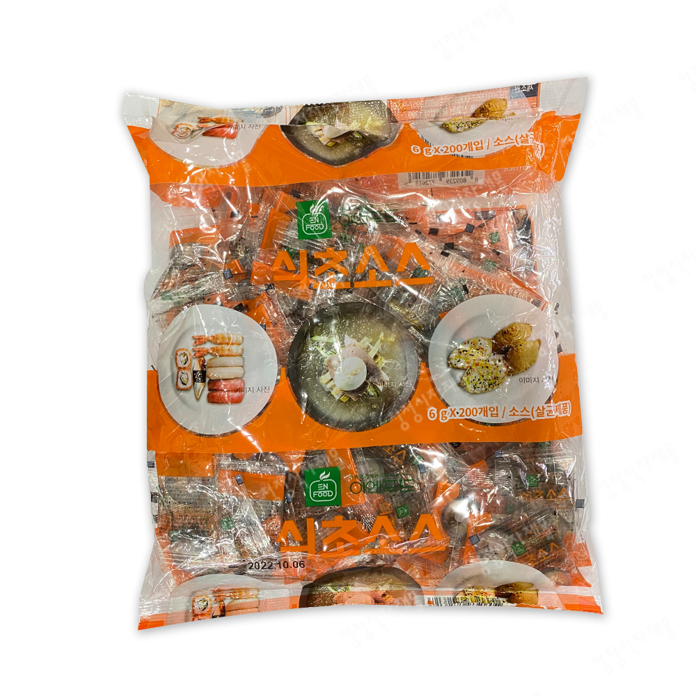 식초(일회용미니,이엔,6g*200)