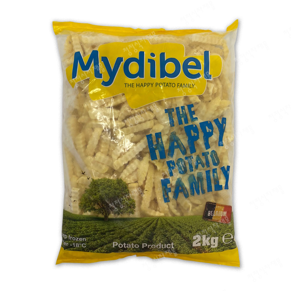 냉동감자(클링클컷,마이디벨,2kg)