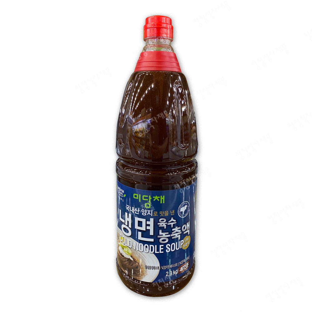 PDN/농축액(냉면육수,미담채,2.3kg)