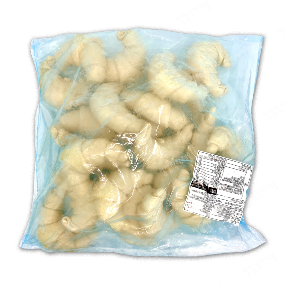 냉동빵(커브크로아상(생지),70g*22ea,디보트)