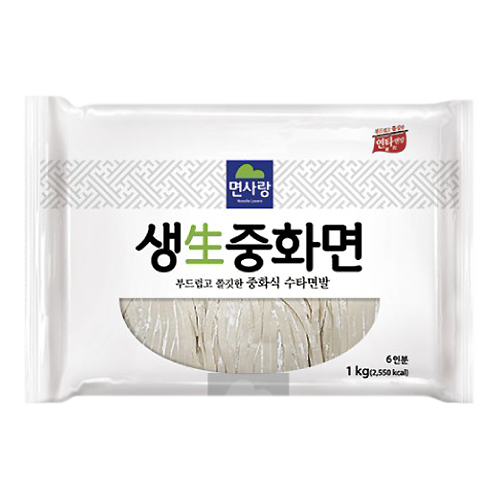 생면(중화면,면사랑,1kg)