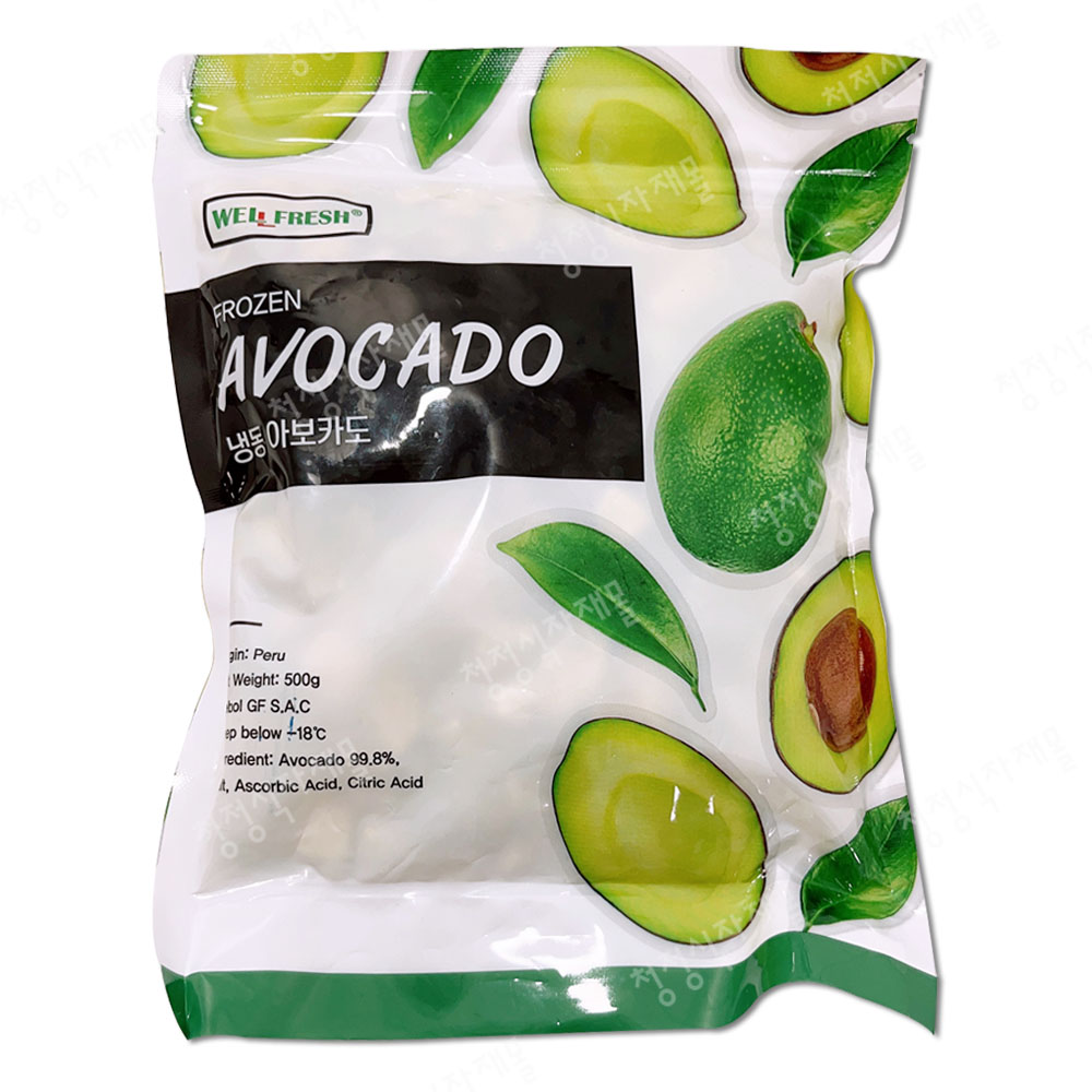 냉동과일(아보카도,500g,페루,대정)