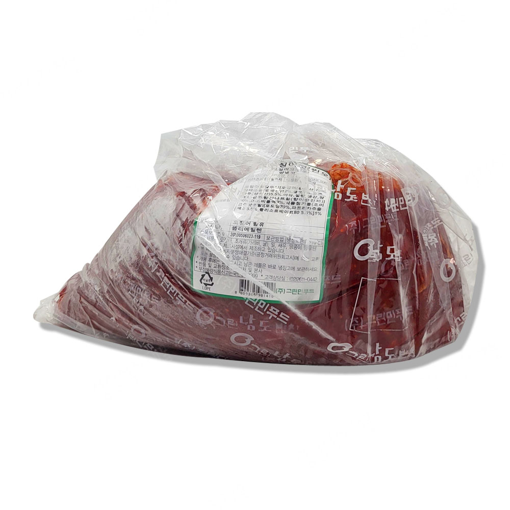 그린오징어젓10kg(찐오)