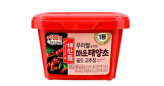 고추장(우리쌀태양초골드,400g+100g)