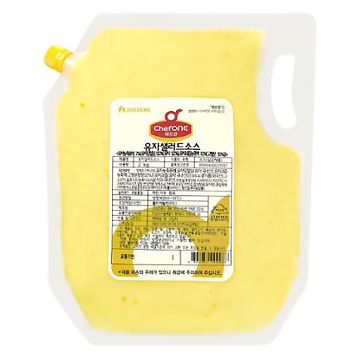 소스(유자샐러드,쉐프원,2kg)