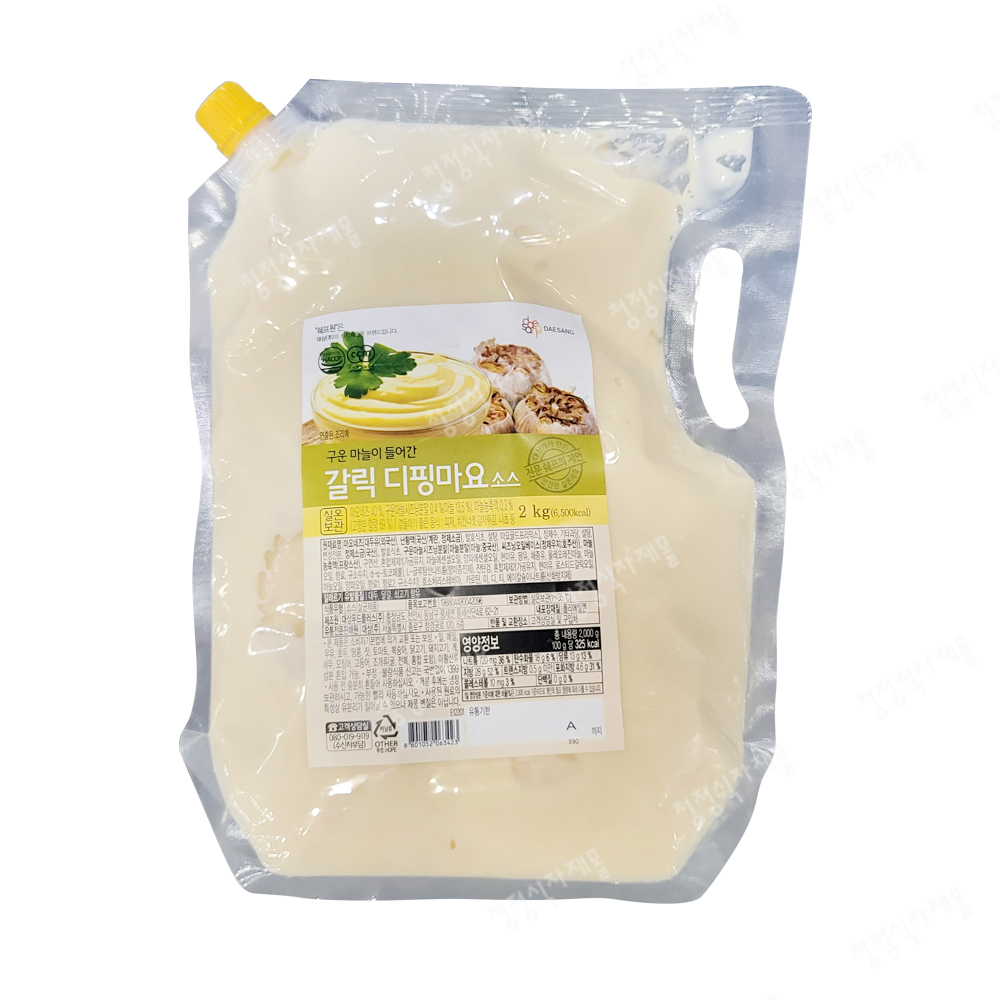 소스(갈릭디핑마요,쉐프원,2kg)