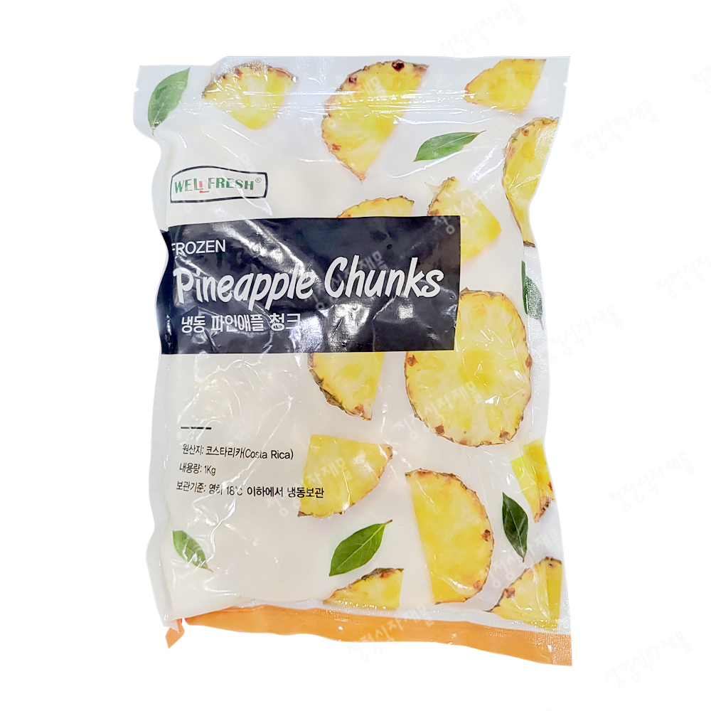 냉동과일(파인애플,대정,1kg,수입)