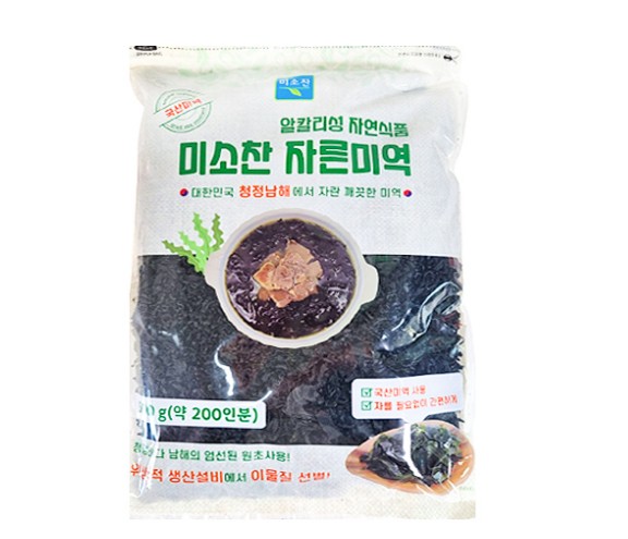 미역(자른,미소찬,500g)