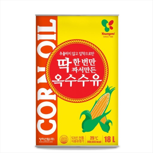 식용유(옥수수유,영미,18L)