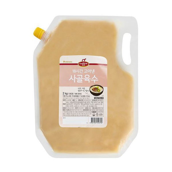 사골육수(18시간고아낸,쉐프원,2kg)