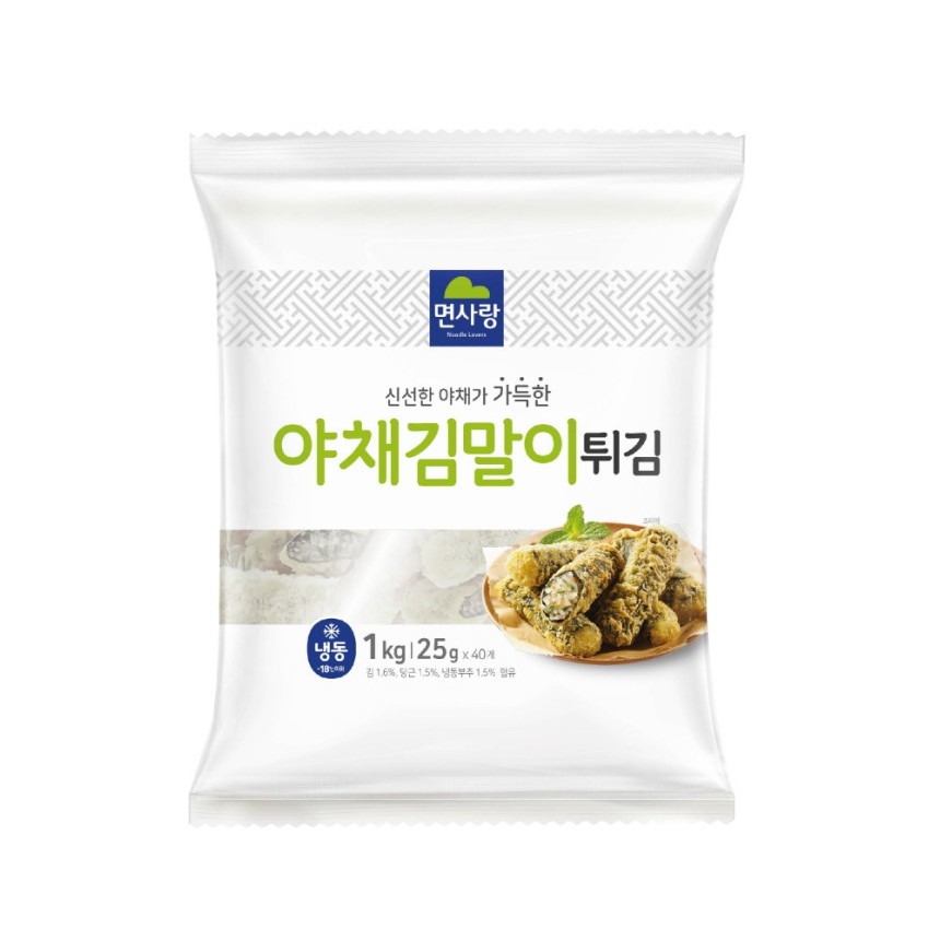 김말이(야채,면사랑,25g*40입)