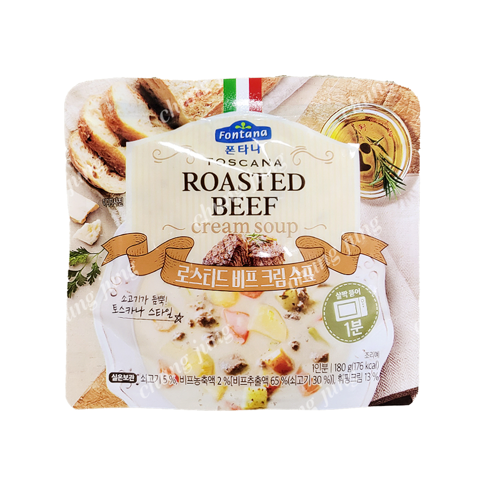 스프(로스티드비프크림,폰타나,샘표,180g)