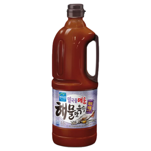 육수(밑국물매운해물맛,면사랑,1.8L)