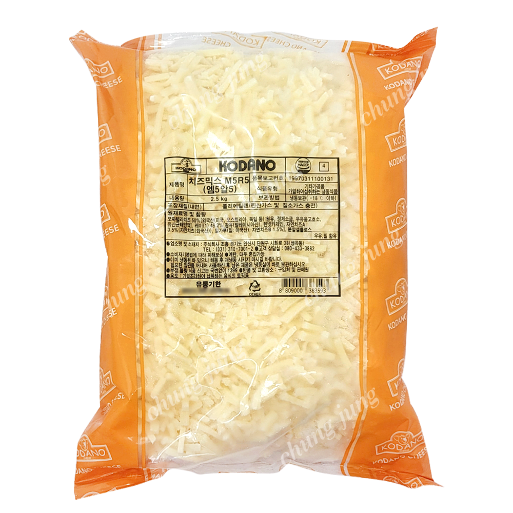 치즈(M5R5,치즈믹스,코다노,2.5KG)