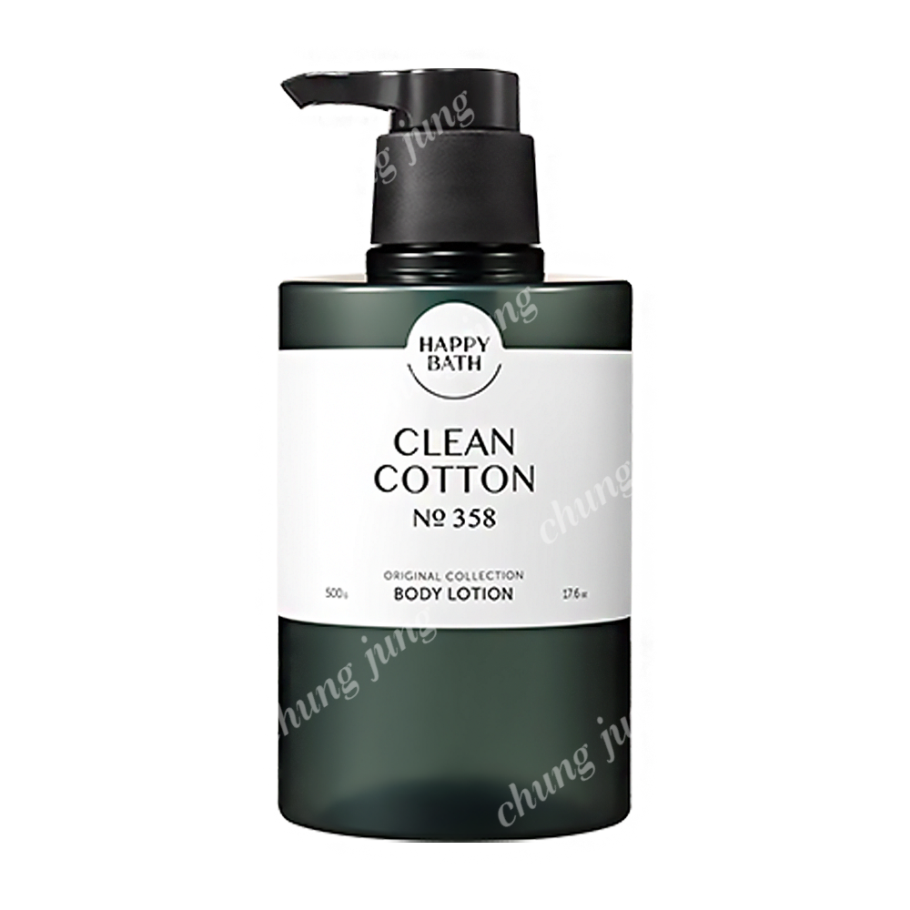 바디로션(OG컬렉션,클린코튼향,해피바스,500g)