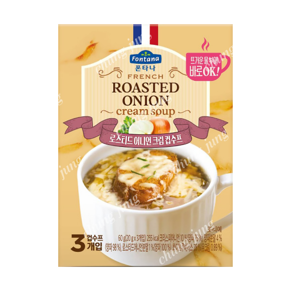 스프(어니언크림컵,폰타나,샘표,60g)