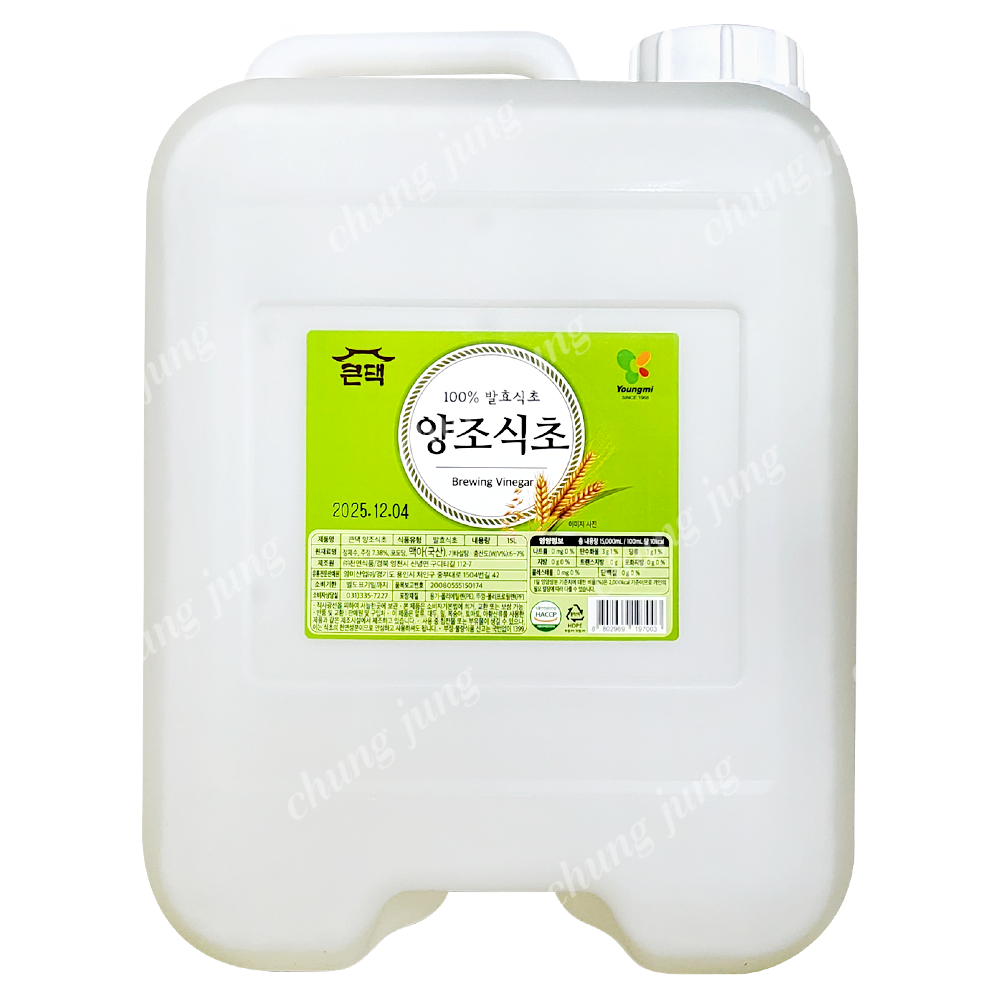 식초(양조,영미,15L)