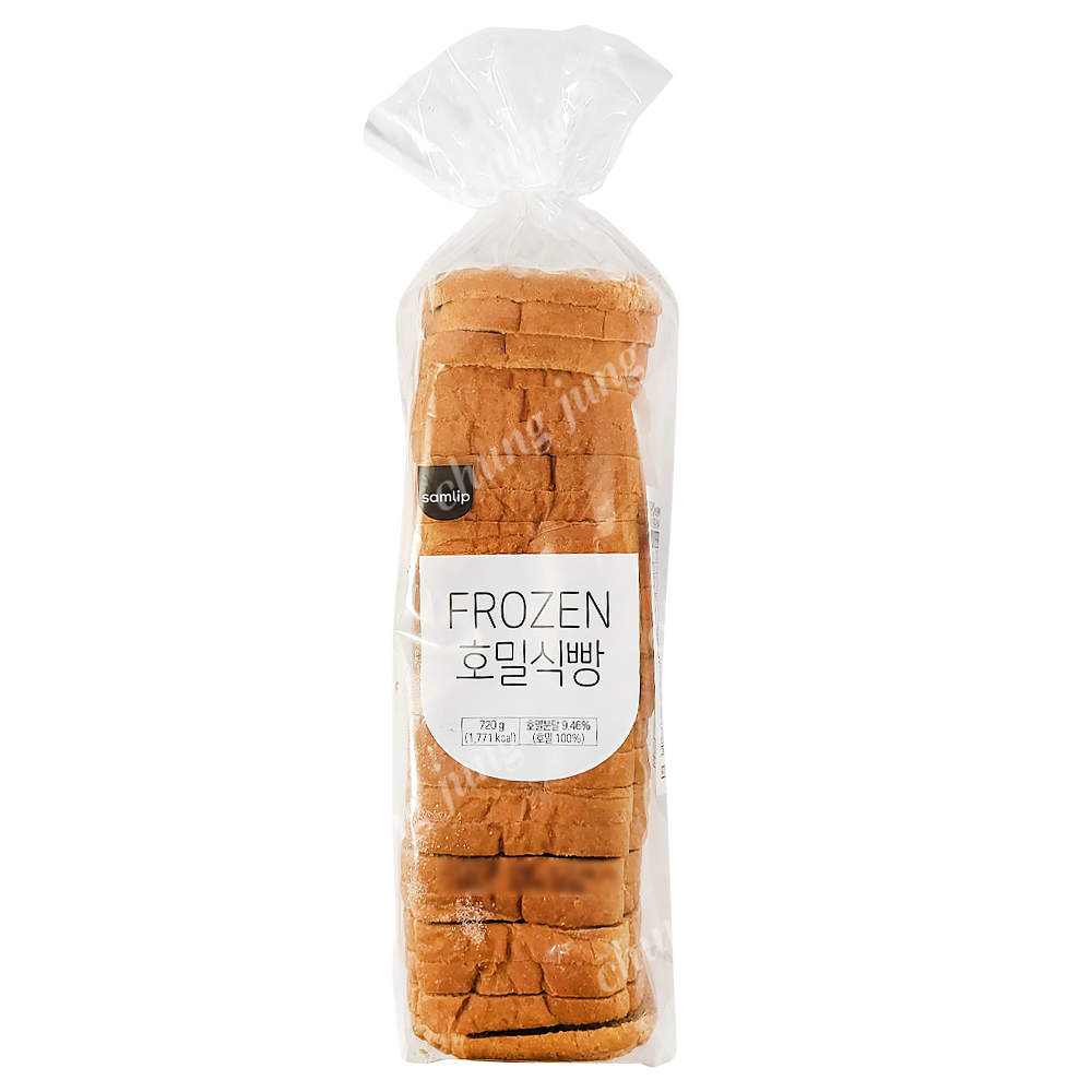 냉동빵(호밀식빵,삼립,720g)