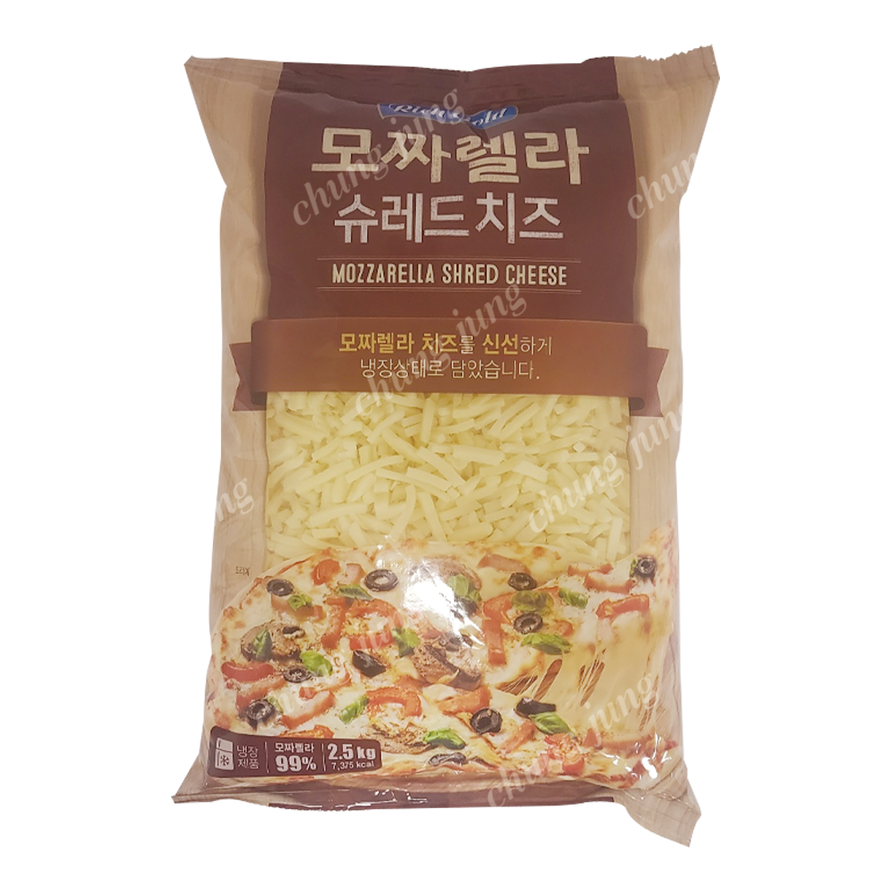 치즈(슈레드,모짜렐라(99%),리치스,2.5kg)
