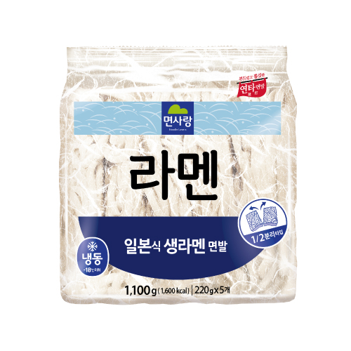 라멘(일본식,냉동,면사랑,220g*5)