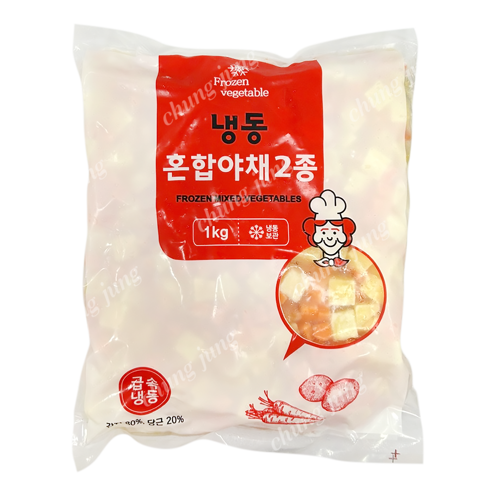 냉동야채(혼합2종,농우,중국,1kg)