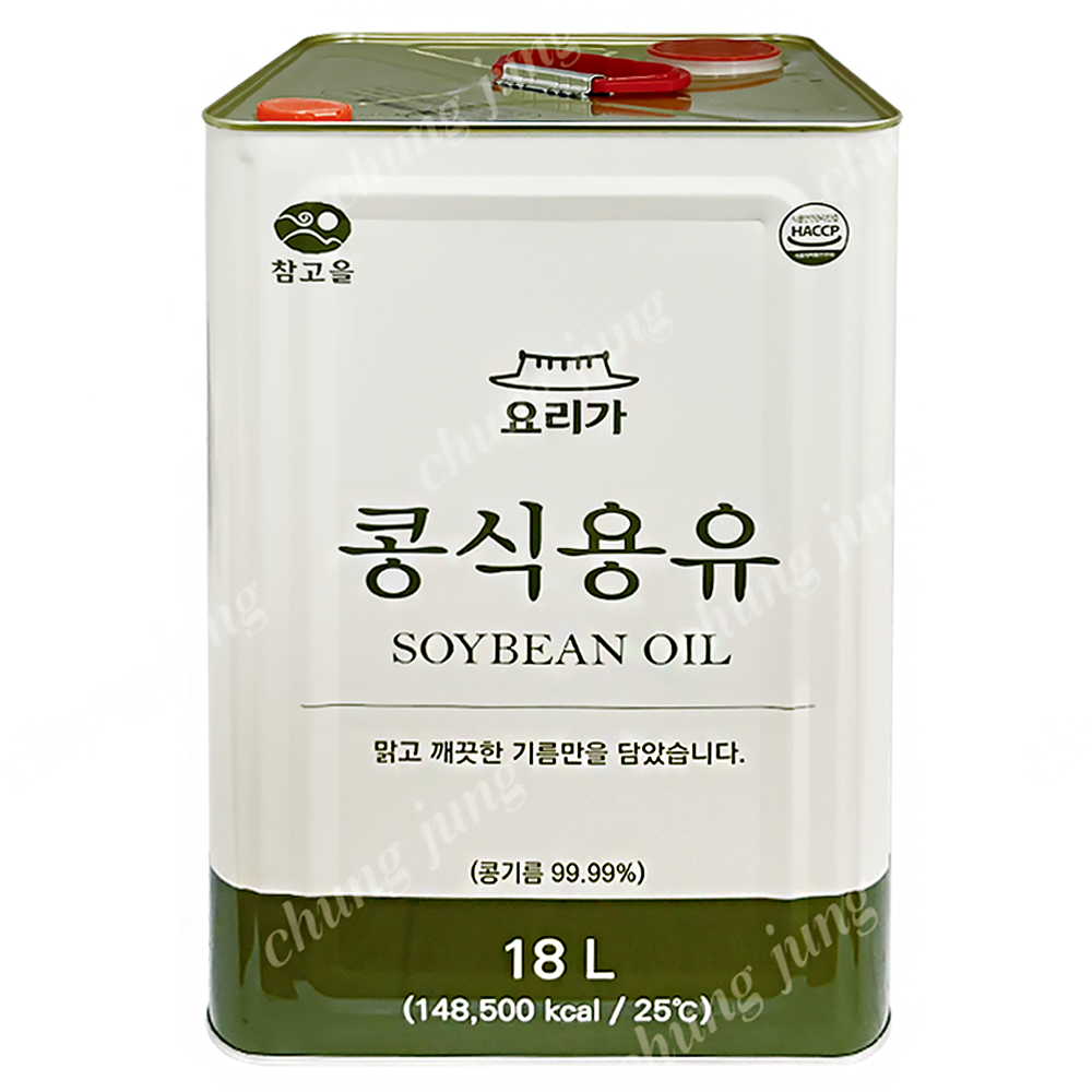 식용유(콩,참고을,18L)