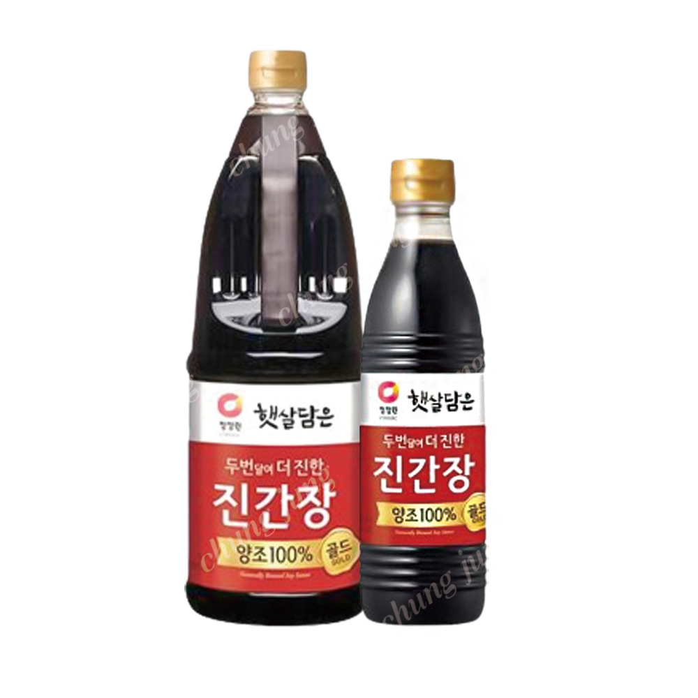 간장(두번달인,진,청정원,1.7L+500ml)
