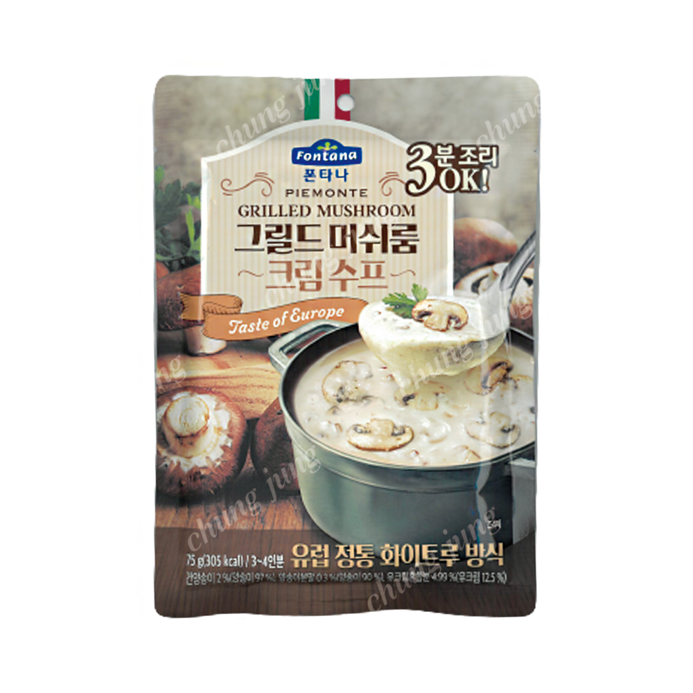 스프(그릴드머쉬룸크림,폰타나,75g)
