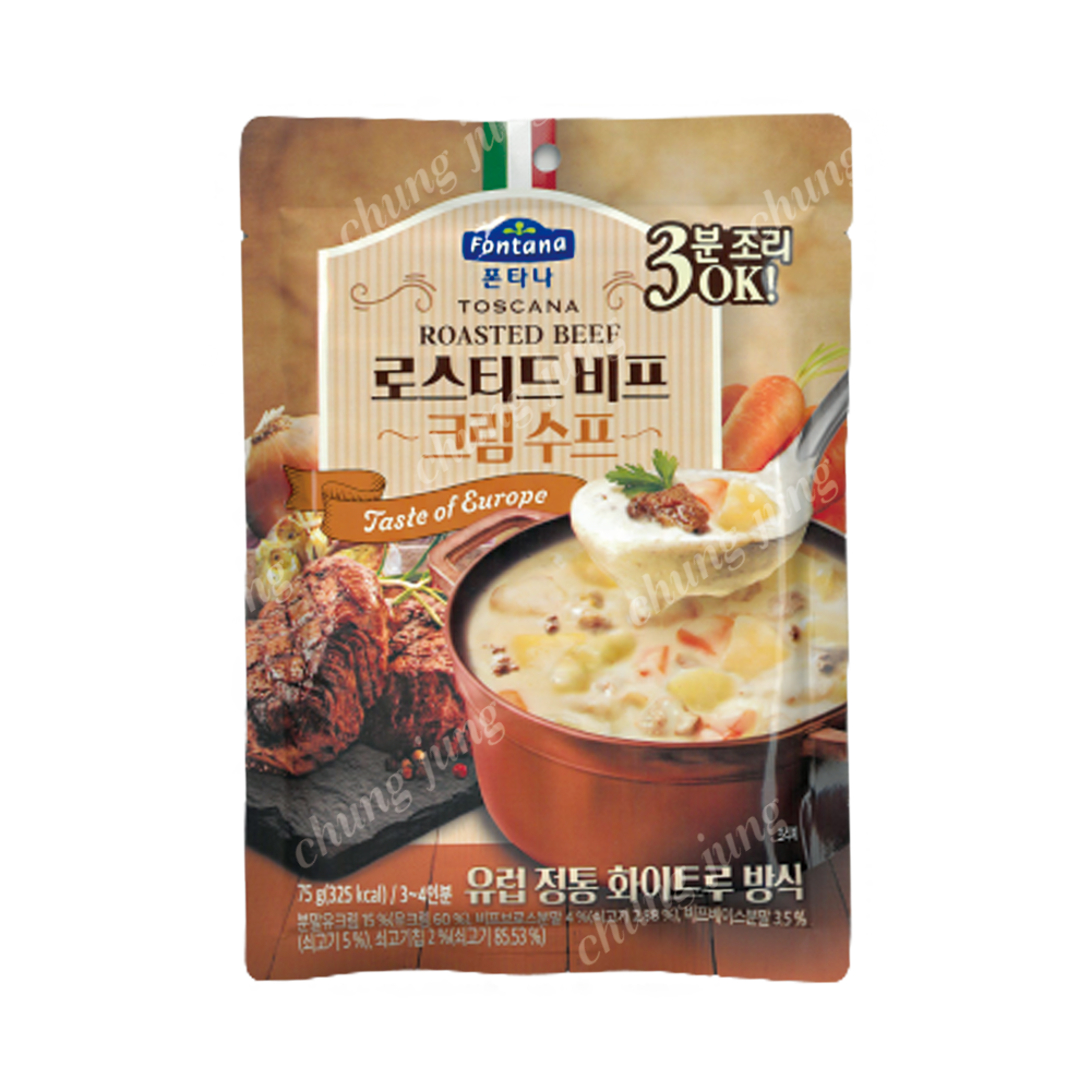 스프(로스티드비프크림,폰타나.75g)