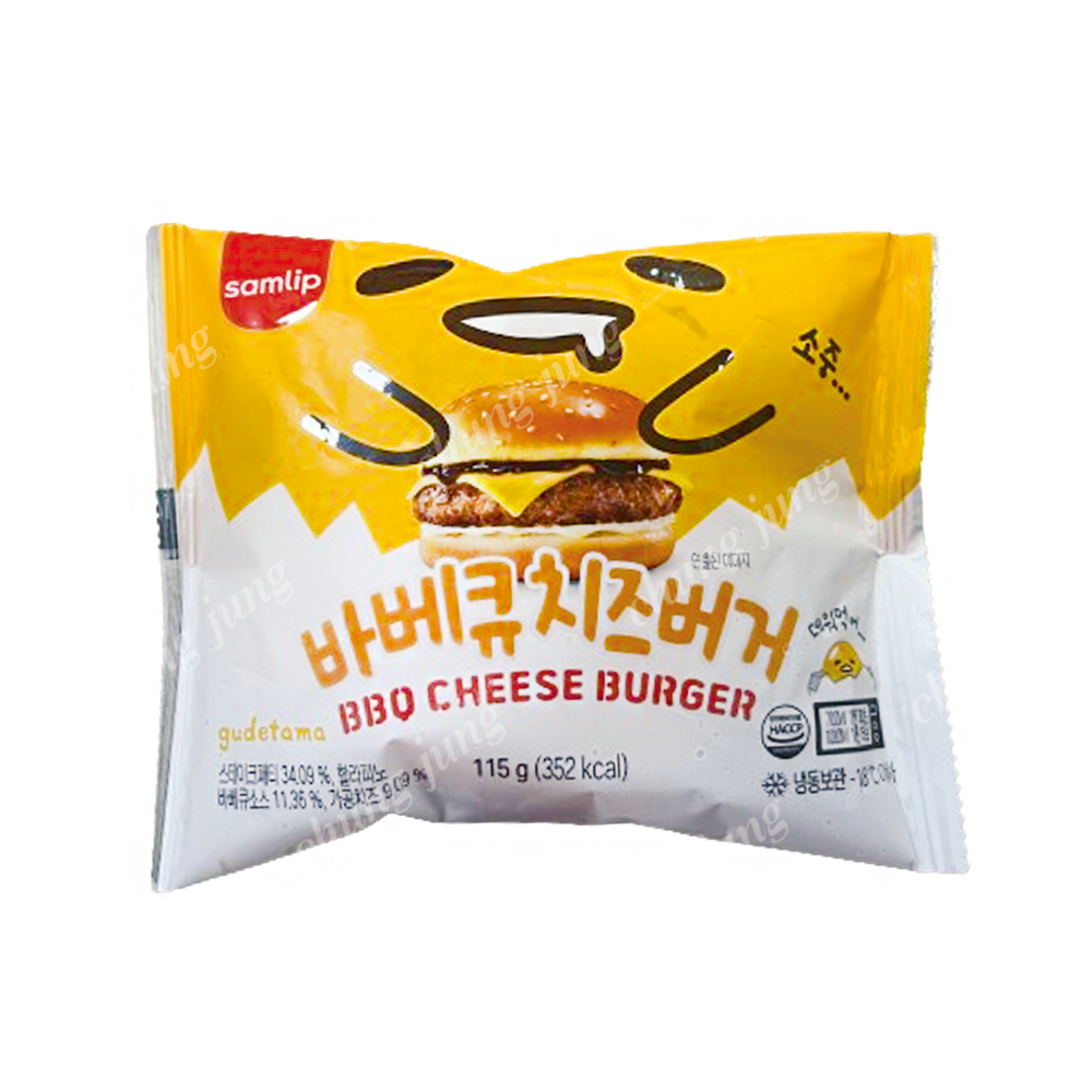 냉동빵(바베큐치즈버거,삼립,115g)