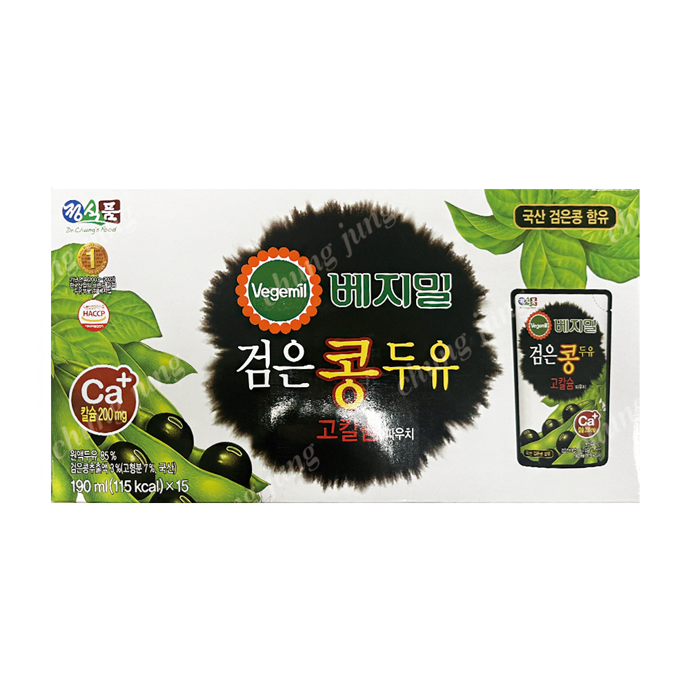 두유(검은콩칼슘,베지밀,190ml*15입)