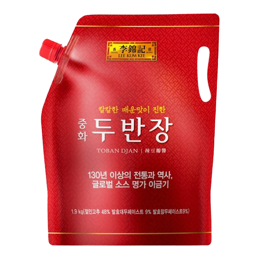 소스(중화두반장(파우치),이금기,1.9kg)