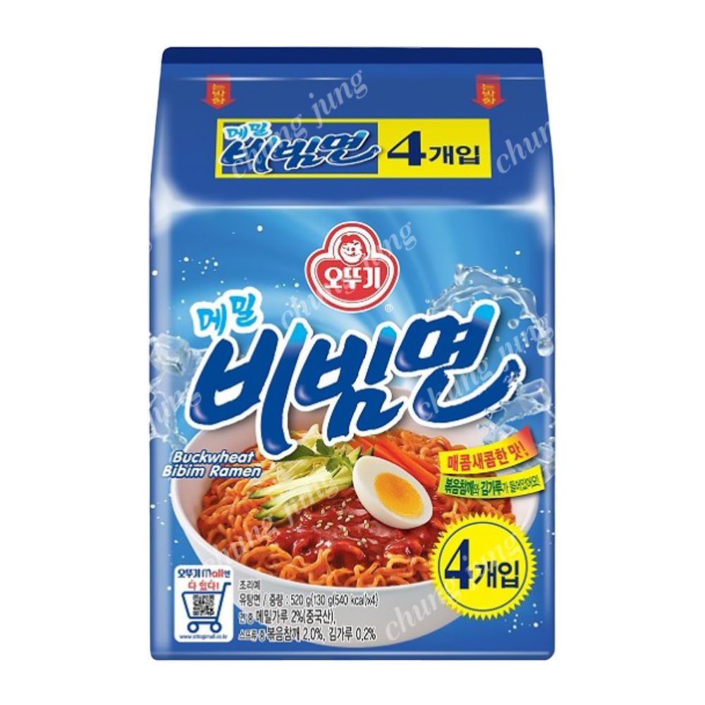 라면(메밀비빔면,오뚜기,130g*4입)