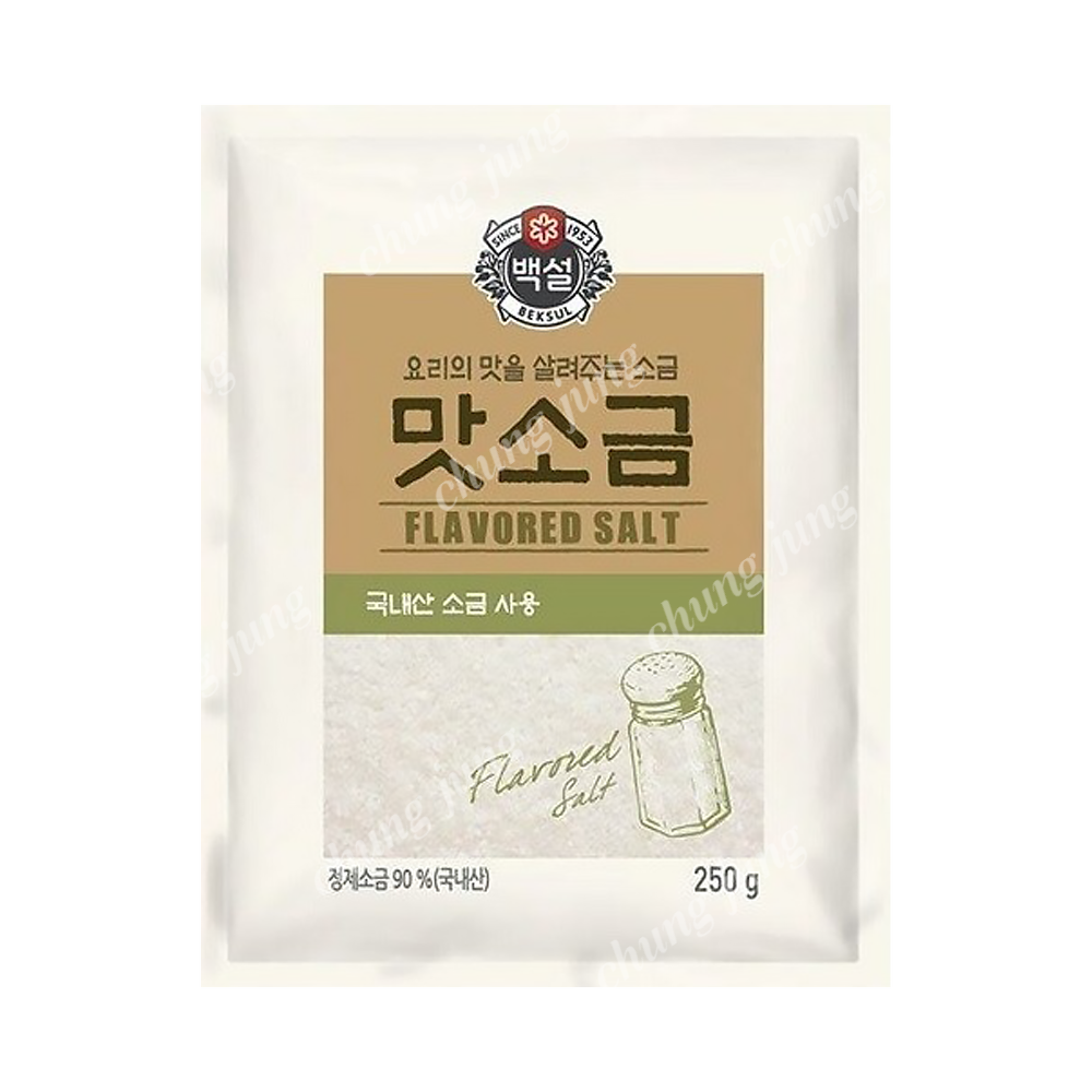 소금(맛,백설,250g)